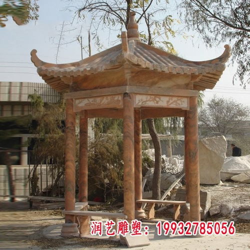 古建石涼亭 邯鄲青石雕塑涼亭定制廠家