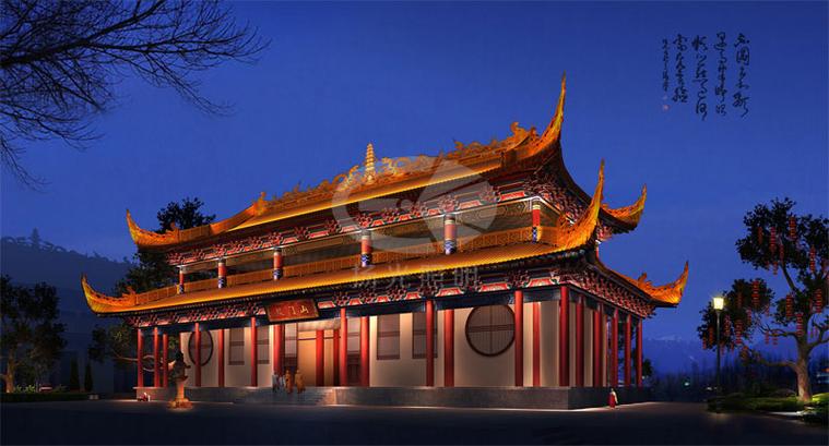 古建筑燈光工程施工的要點|廣東揚光照明科技